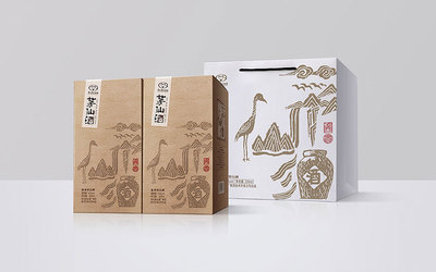 醬香型白酒手繪包裝盒設(shè)計(jì)案例欣賞