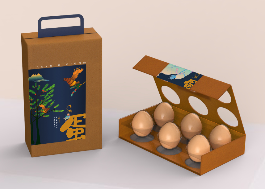雞蛋禮盒包裝設(shè)計(jì)